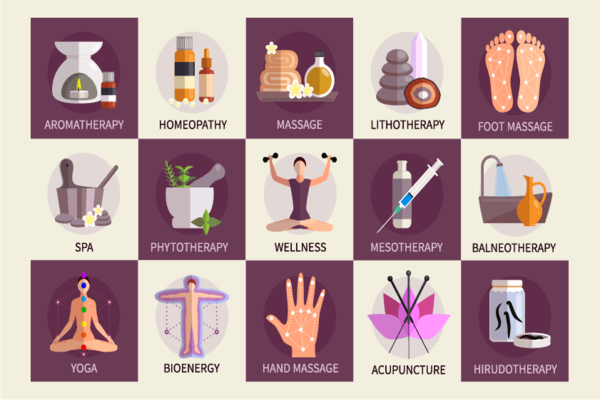 picture showing alternative treatments in rows and columns