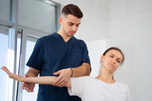 physiotherapy  on muscle
