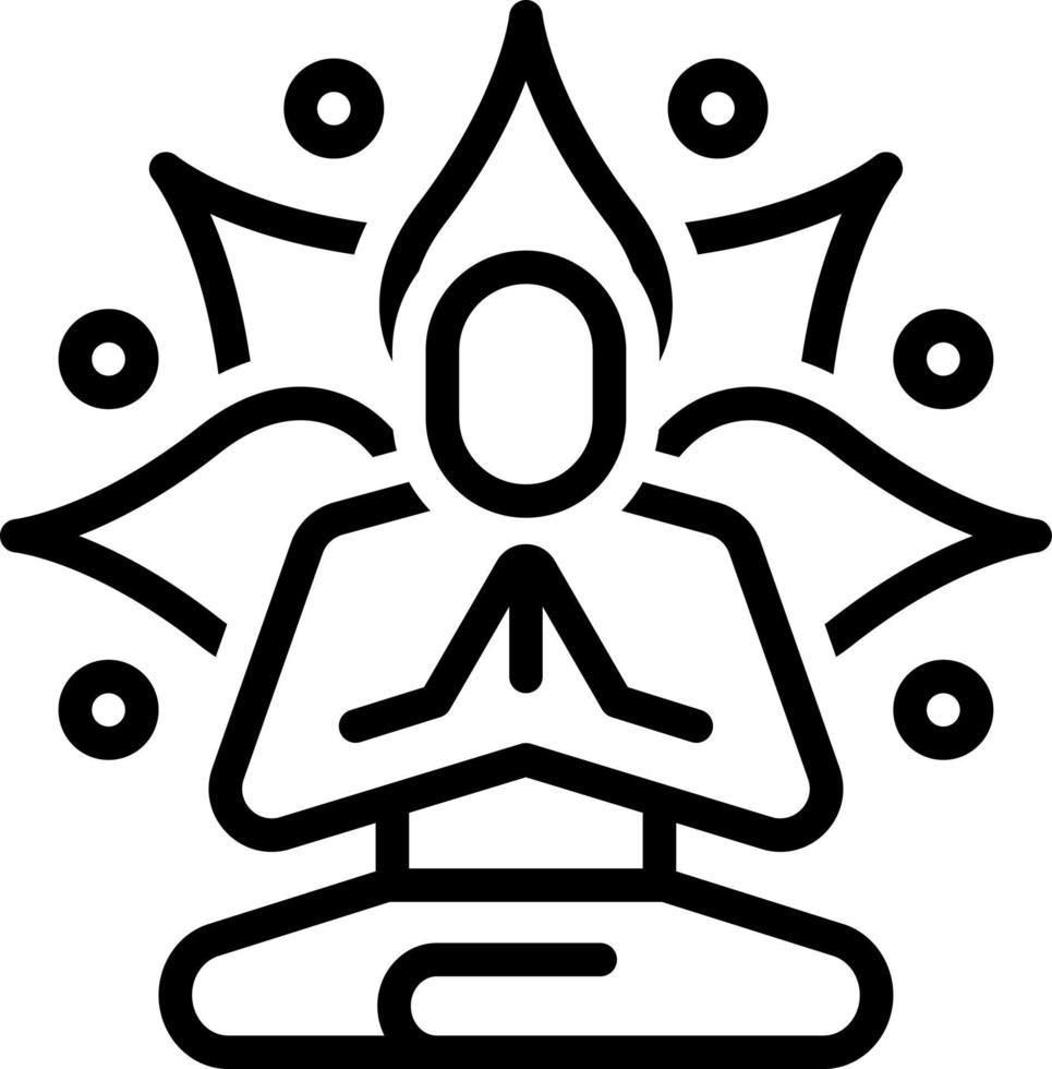 line-icon-for-retreat-vector